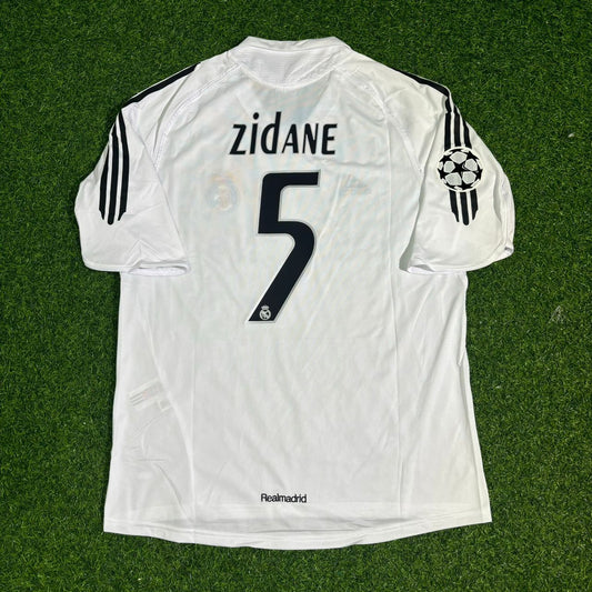 Zinedine Zidane 2004 Retro Football Soccer Football Jersey