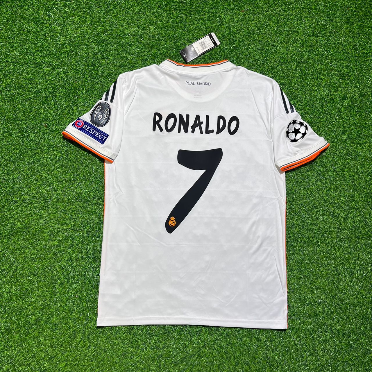 Cristiano Ronaldo 2014 CL Final Retro Football Jersey Paradise Edition