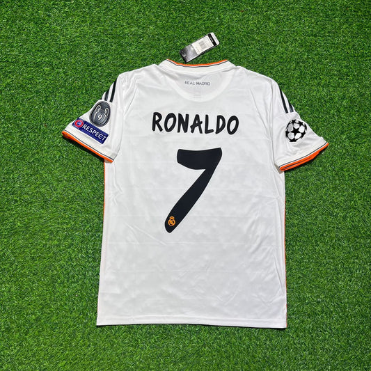 Cristiano Ronaldo 2014 CL Final Retro Football Jersey Paradise Edition