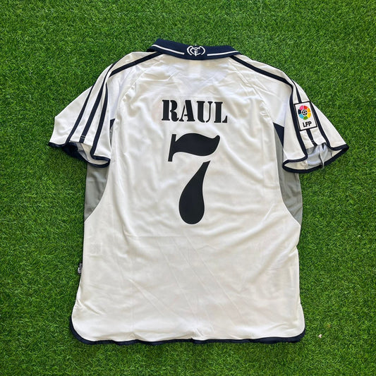 Raul Gonzales 2000 Retro Football Soccer Football Jersey