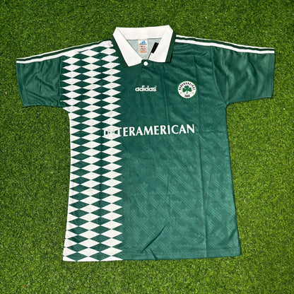 Panathinaikos 1995-1996 Retro Home Football Jersey Kit