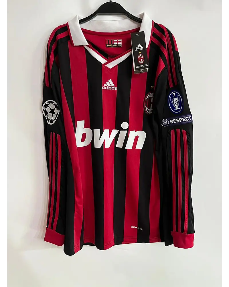 Alexandre Pato 7 - Milan 2009/2010 Red Black Home Retro Jersey Trikot