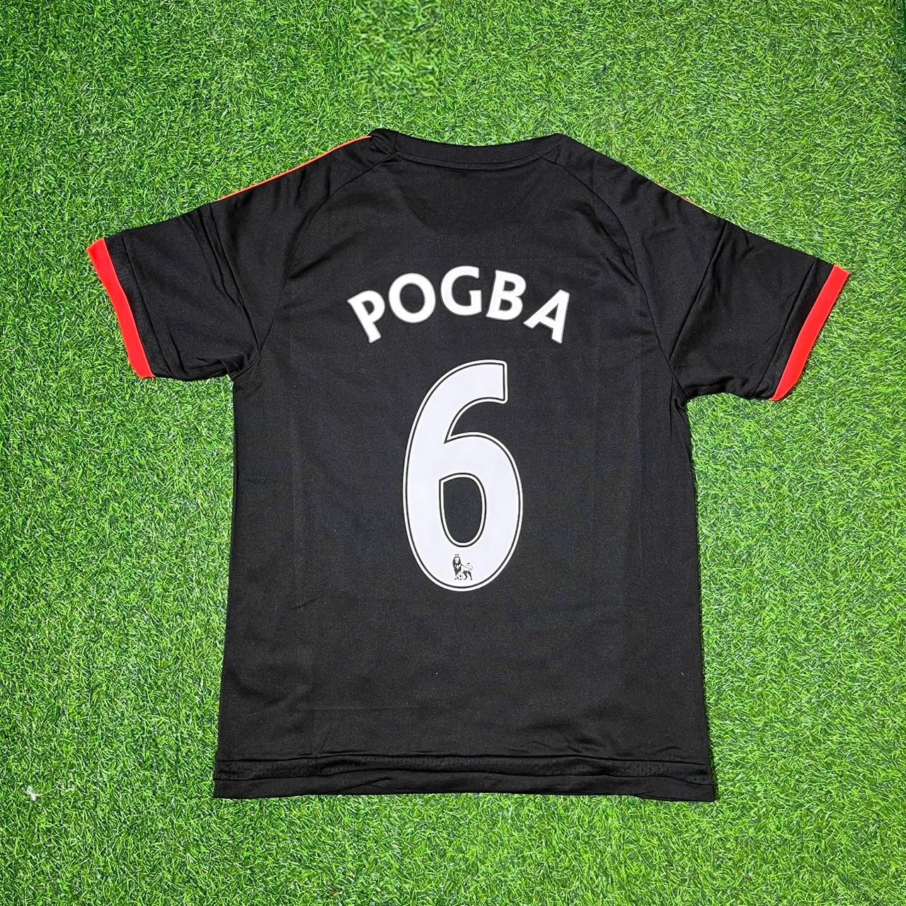 Paul Pogba Manchester United Retro Red Football Jersey Collection