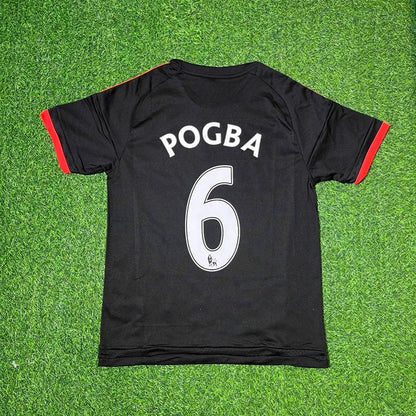 Paul Pogba Manchester United Retro Red Football Jersey Collection