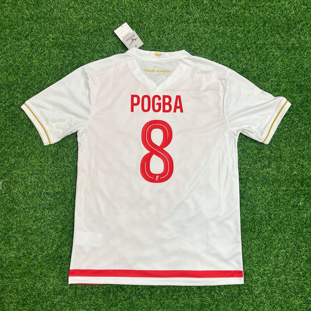 Paul Pogba Monaco Home 2026 Football Jersey Kit Soccer