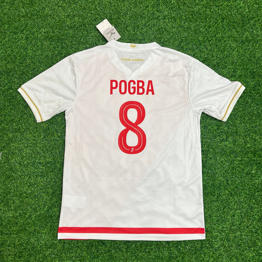 Paul Pogba Monaco Home 2026 Football Jersey Kit Soccer