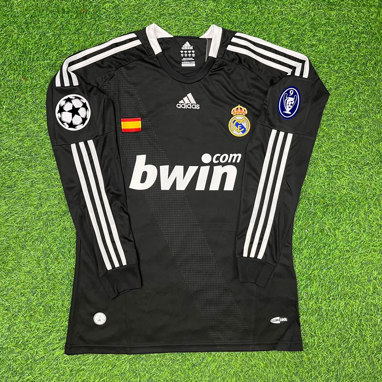 Rafael Van der Vaart #23 Real Madrid 2009 Away Retro Jersey
