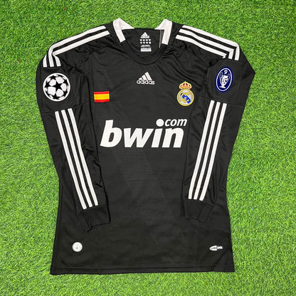 Rafael Van der Vaart #23 Real Madrid 2009 Away Retro Jersey