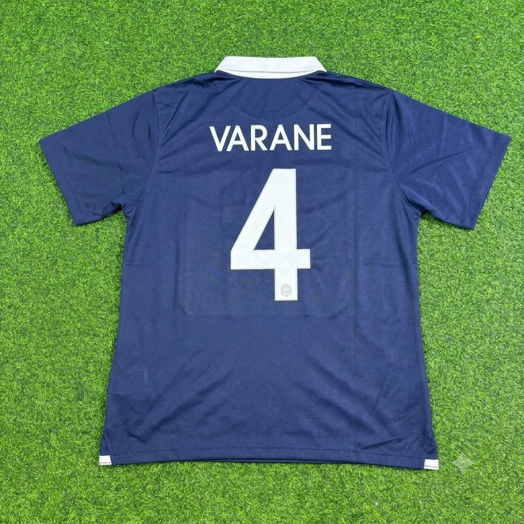 France World Cup 2014 Raphael Varane #4 Football Jersey