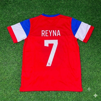 Giovanni Reyna Away Retro Football Jersey