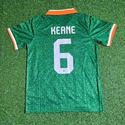 Ireland Roy Keane St.Patrick's Day Special Soccer Football Jersey