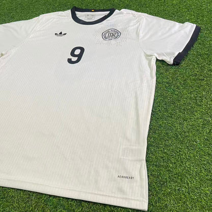 Rudi Völler Germany 125 Year Special White Football Jersey Kit
