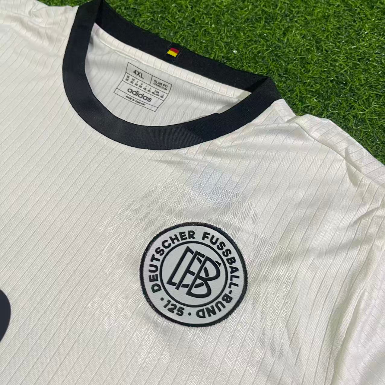 Torsten Frings Germany 125 Year Special White Football Jersey Kit