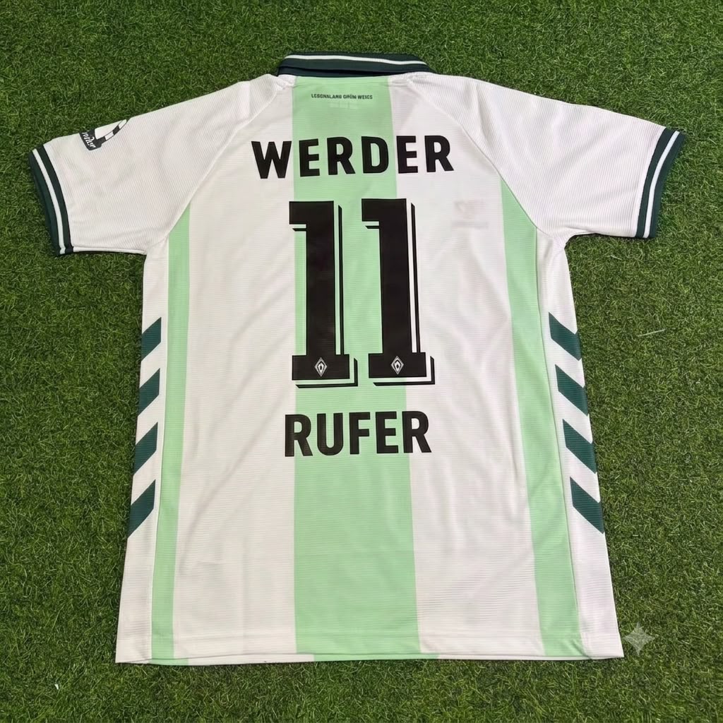 Wynton Rufer Werder Bremen Special Football Jersey Kit