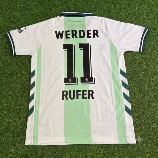 Wynton Rufer Werder Bremen Special Football Jersey Kit