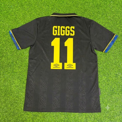 Ryan Giggs Manchester United 1992 1993 Retro Retro Football Jersey Kit