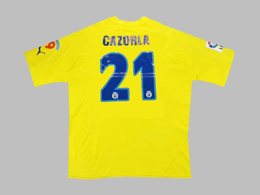 Santi Cazorla Villarreal Retro Football Jersey Camiseta