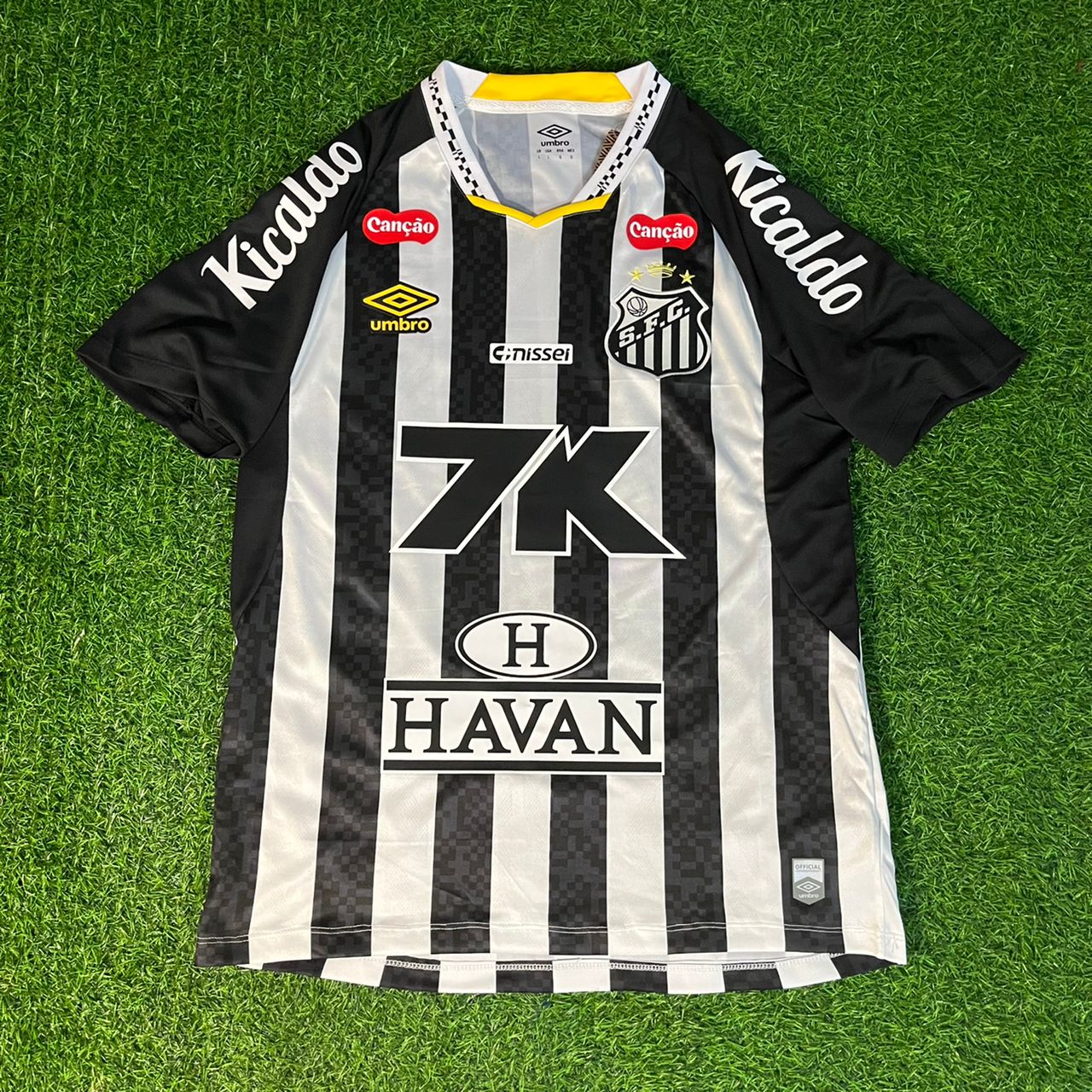Santos Neymar Jr #10 Kids 2026 Black Soccer Jersey Trikot