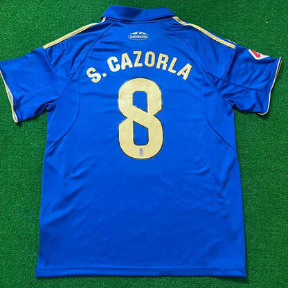 Santi Cazorla 8 – Maillot de foot Real Oviedo – | Trikot | Maillot | Camiseta Maillot de foot