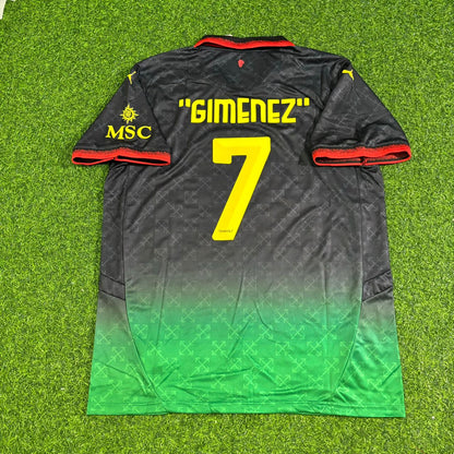 Santiago Gimenez Milan 2026 Home Kids Football Jersey