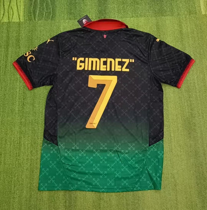 Santiago Gimenez Milan 2026 Home Kids Football Jersey