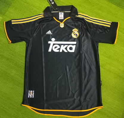 Santiago Solari 1999 2001 Black Retro Football Jersey