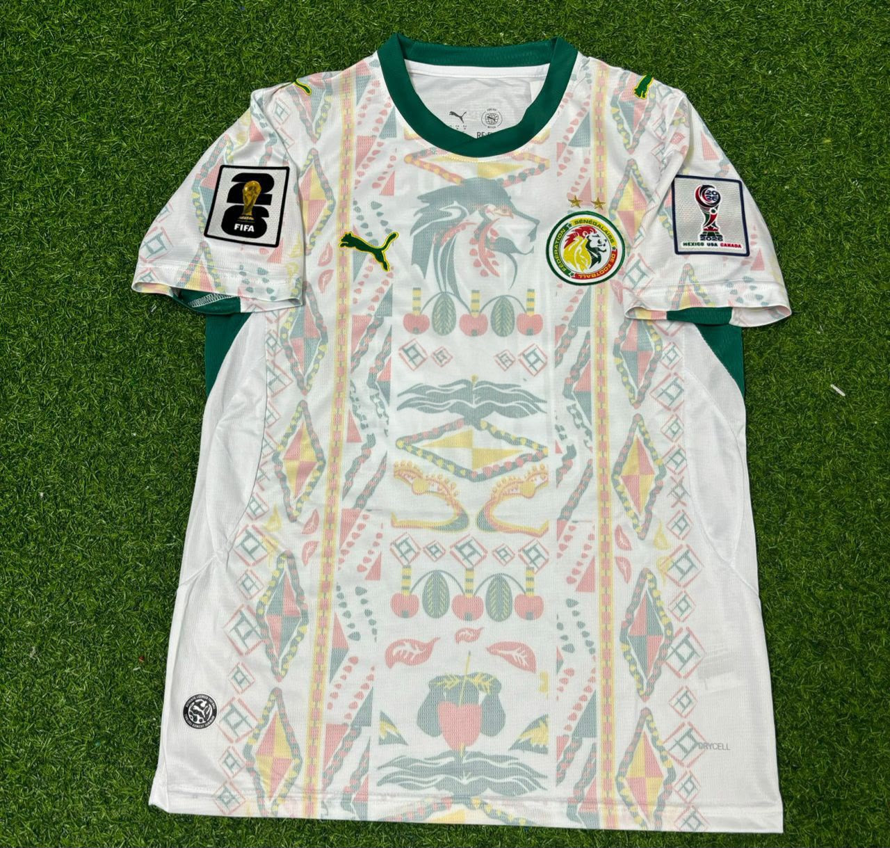 Senegal World Cup 2026 Mamadou Sarr Home Football Jersey