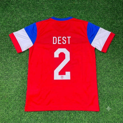 Sergino Dest Away Retro Football Jersey