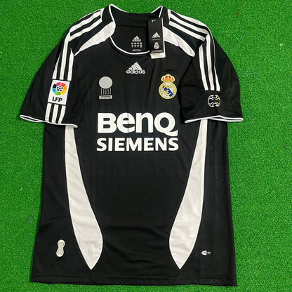 Sergio Ramos Real Madrid 2006-2007 Black Jersey Soccer Shirt