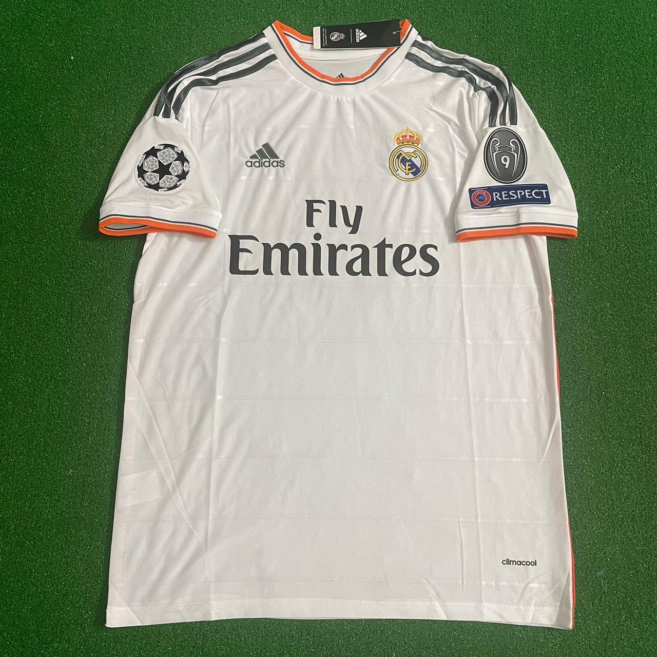 Sergio Ramos Real Madrid 2014 Final Lisbon Jersey Trikot Maillot Soccer Shirt
