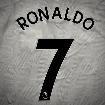 Cristiano Ronaldo Manchester United White 2022 2023 Premier League Football Jersey