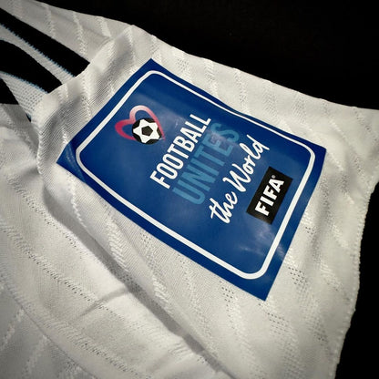 Argentina World Cup 2022 Lionel Messi Final Home Football Jersey