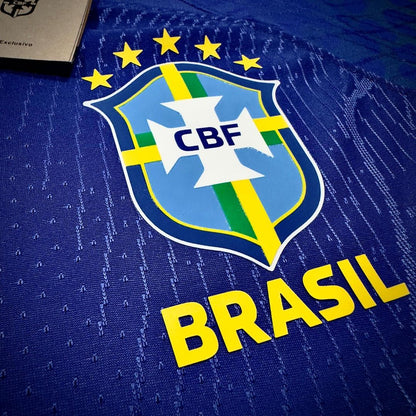 Brazil World Cup 2022 Neymar Jr Retro Football Jersey