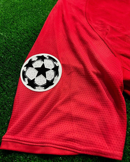 Paul Scholes Manchester United Champions League Final Moscow 2008 Retro Red Football Shirt Jersey