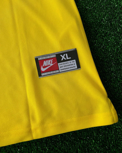 Phenomenon Ronaldo Nazario Brazil Retro Football Jersey