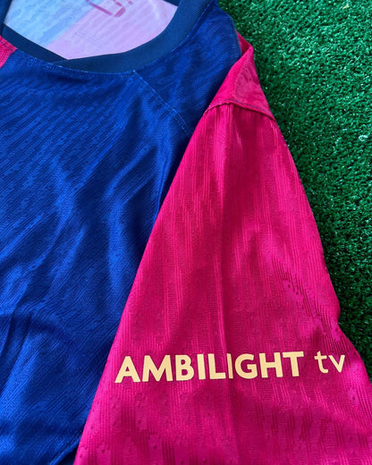 Lamine Yamal Barcelona 2025 Champions League Patch Football Jersey