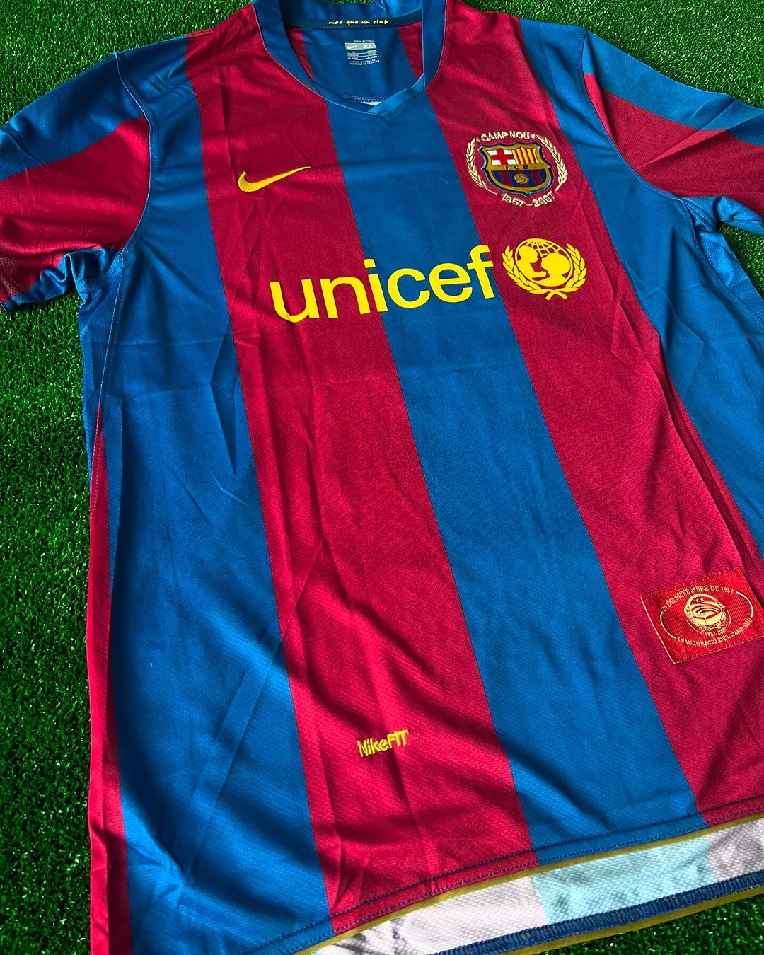 Yaya Toure Barcelona 2007 2008 Retro Football Jersey