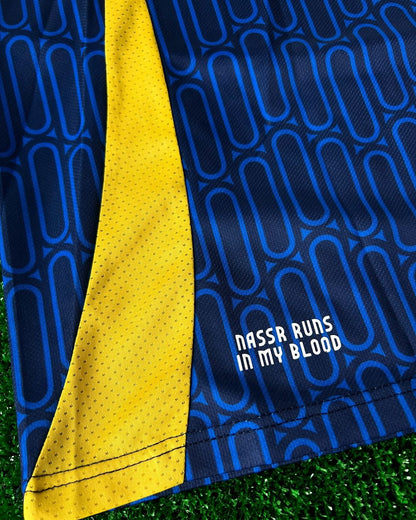 Cristiano Ronaldo #cr7 Al Nassr 2025 Home Saudi Black Blue Football Jersey