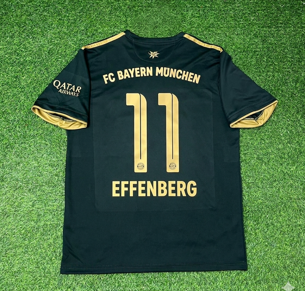 Stefan Effenberg Bayern Munich Oktoberfest Green Special Edition Football Jersey Kit