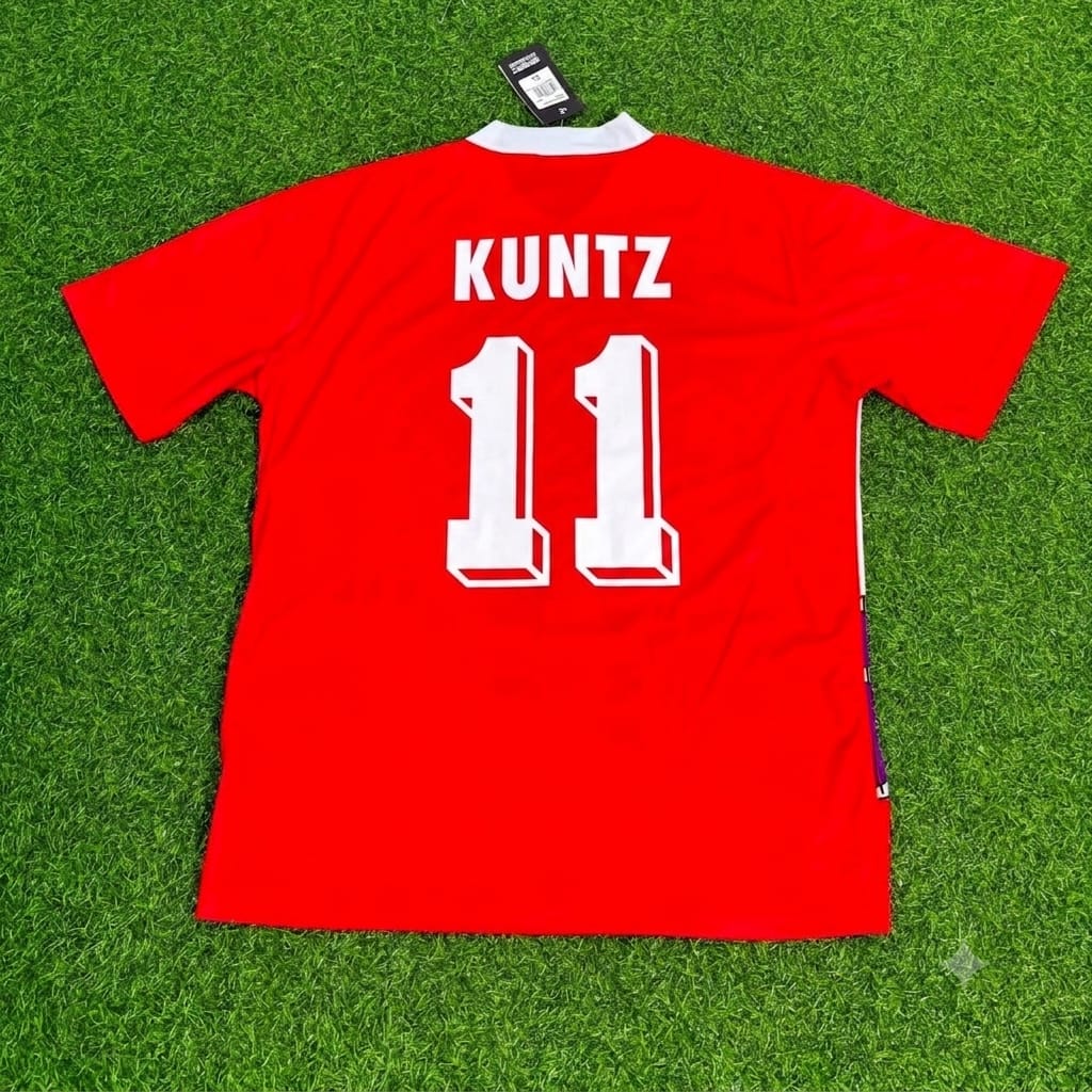 Stefan Kuntz 1. FC Kaiserslautern 1992 Saison Heim Retro