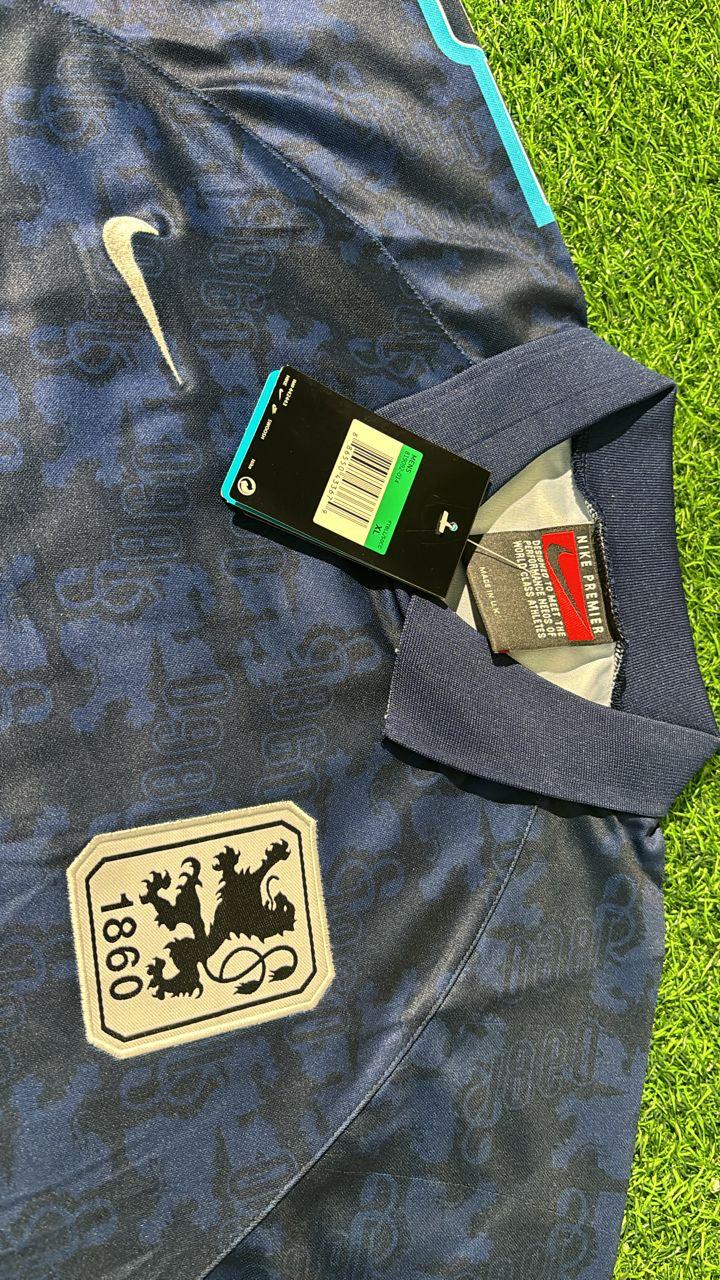 Torben Hoffmann TSV 1860 München Blaues Heim Retro Fußballtrikot Jersey