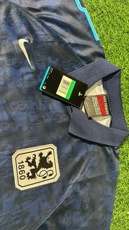 Torben Hoffmann TSV 1860 München Blaues Heim Retro Fußballtrikot Jersey