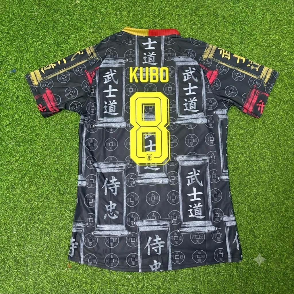 Takefusa Kubo Japan Commemorative Football Jersey Kit