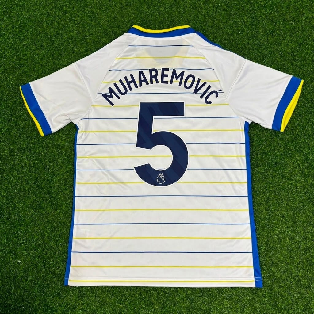 Tarik Muharemovic Leeds United Home 2027 Soccer Football Jersey