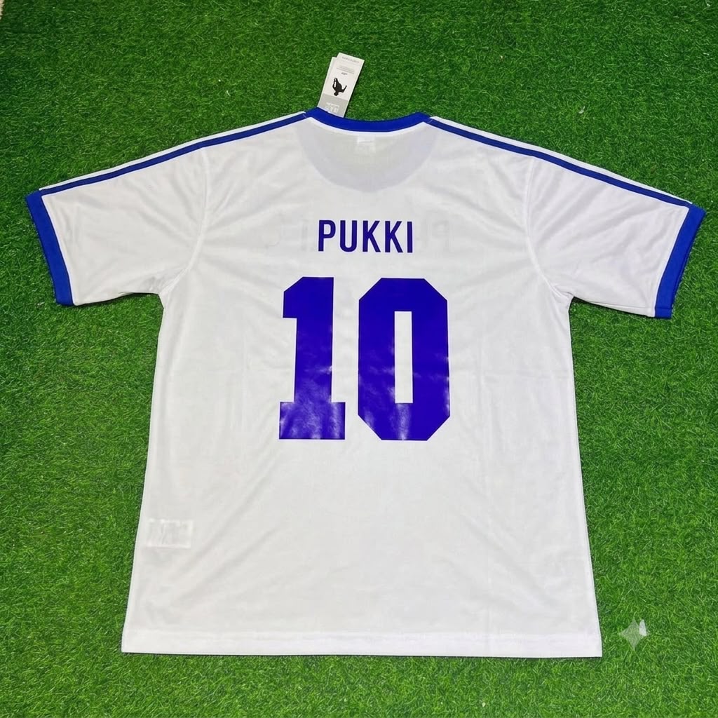 Teemu Pukki Finland Home Retro Football Jersey