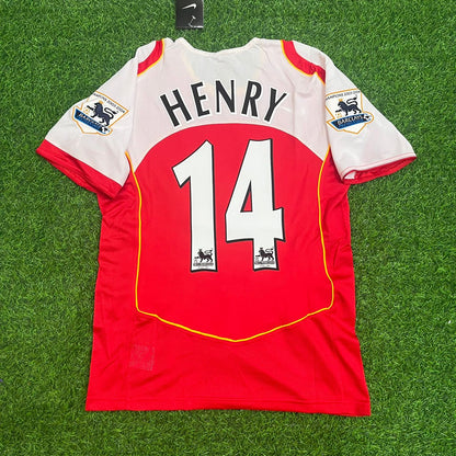 Thierry Henry Arsenal 2003-2005 Retro Football Jersey
