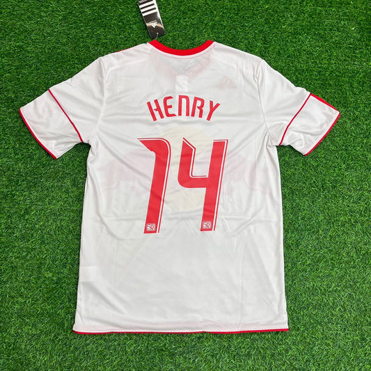 Thierry Henry RB New York 2010 Retro Soccer Kit Jersey Trikot Maglia
