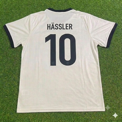 Thomas Hässler Germany Deutschland 125 Year Special White Football Jersey Paradise Edition