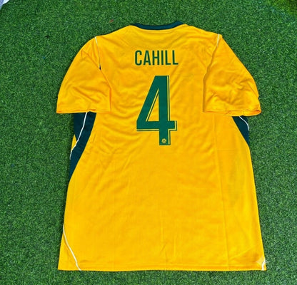 Tim Cahill Australia Retro Football Jersey