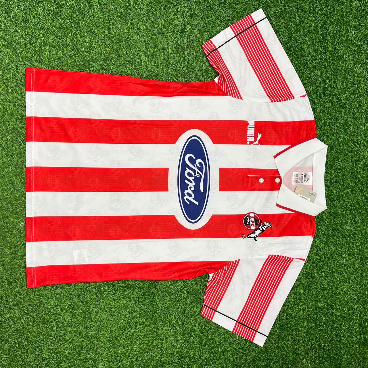 Toni Polster #9 FC Köln Retro Fußballtrikot